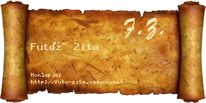 Futó Zita névjegykártya